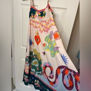 Amazon Colorful Patterned Maxi Dress